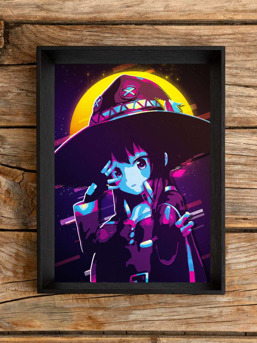 Megumin KonoSuba Anime Poster Çerçevesiz Yüksek Kalite Anime Duvar Poster