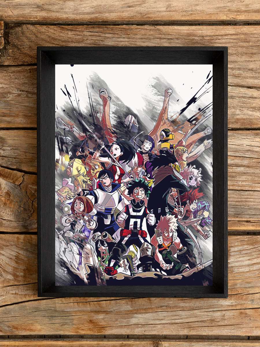MHA character 1 Anime Poster Çerçevesiz Yüksek Kalite Anime Duvar Poster