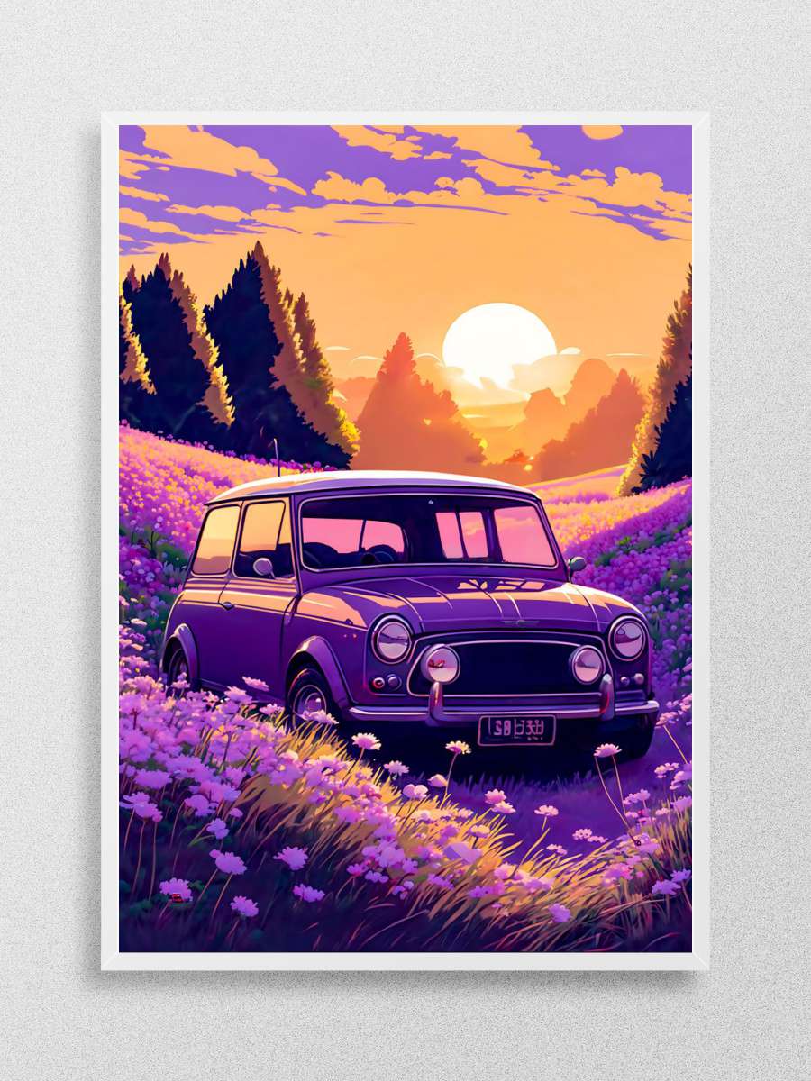 Mini cooper Anime Poster Çerçevesiz Yüksek Kalite Anime Duvar Poster