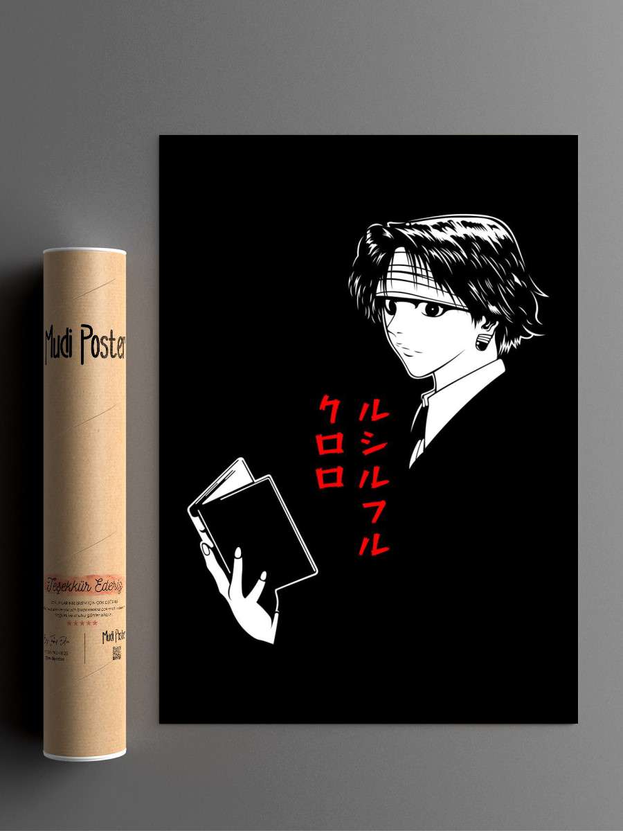 Minimalist Anime Spider Anime Poster Çerçevesiz Yüksek Kalite Anime Duvar Poster