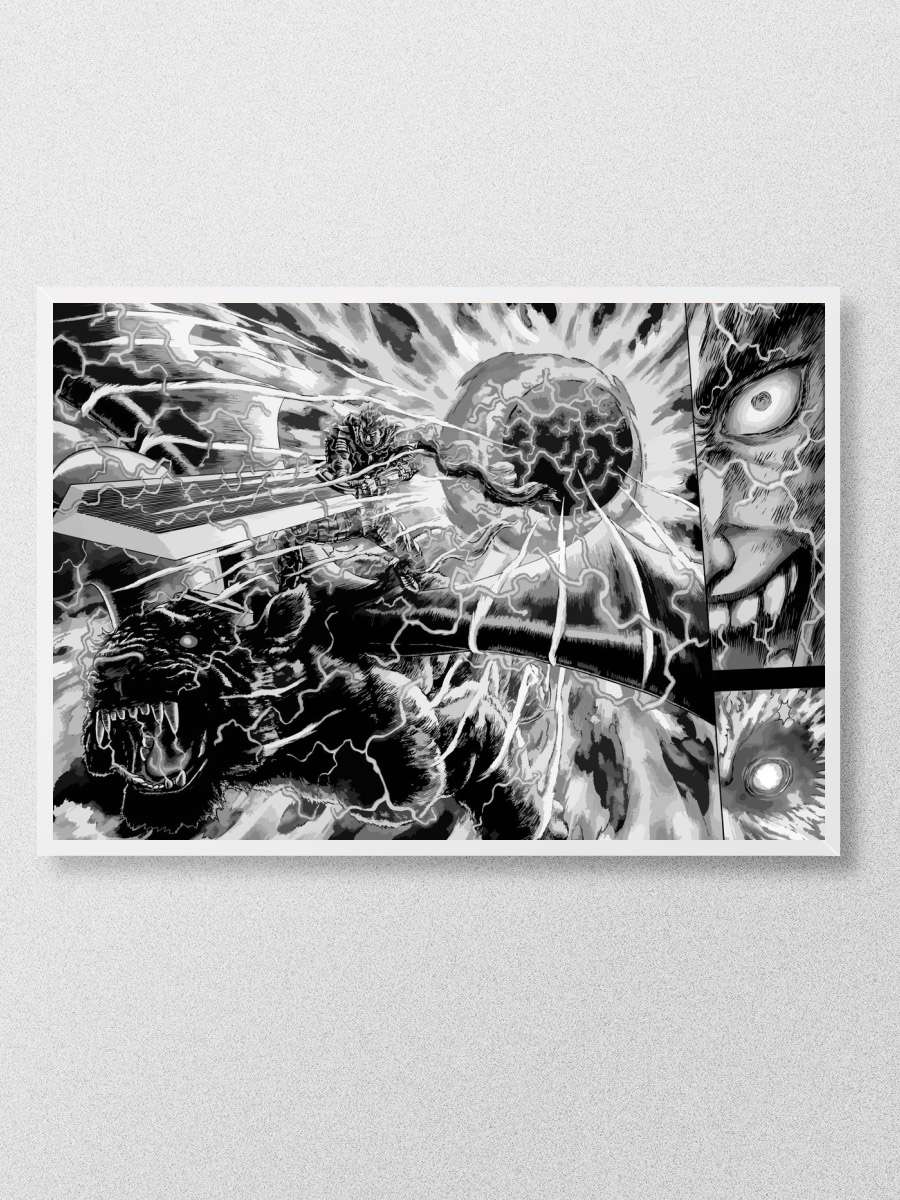 Mission Impossible x Guts Anime Poster Çerçevesiz Yüksek Kalite Anime Duvar Poster