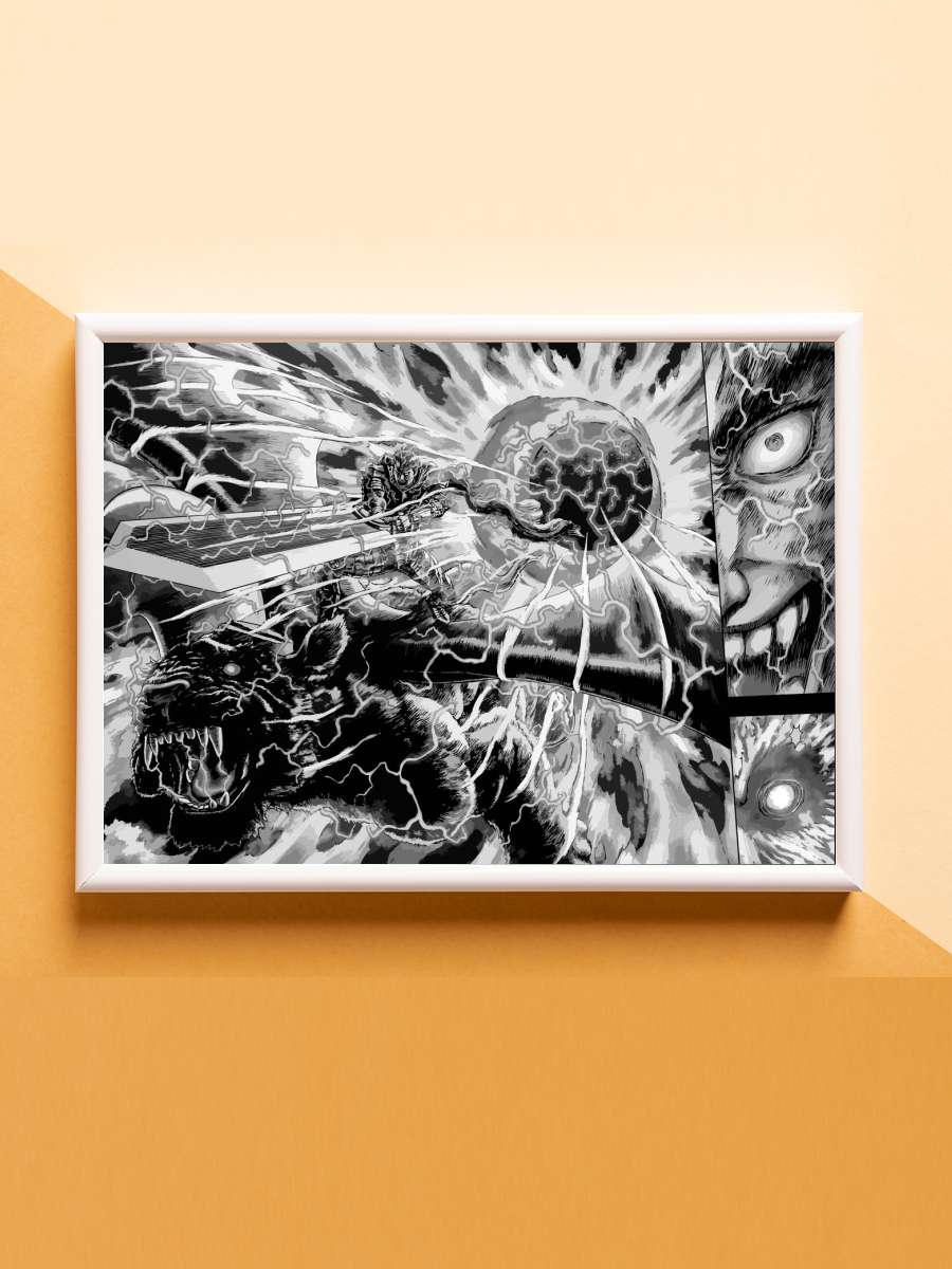 Mission Impossible x Guts Anime Poster Çerçevesiz Yüksek Kalite Anime Duvar Poster