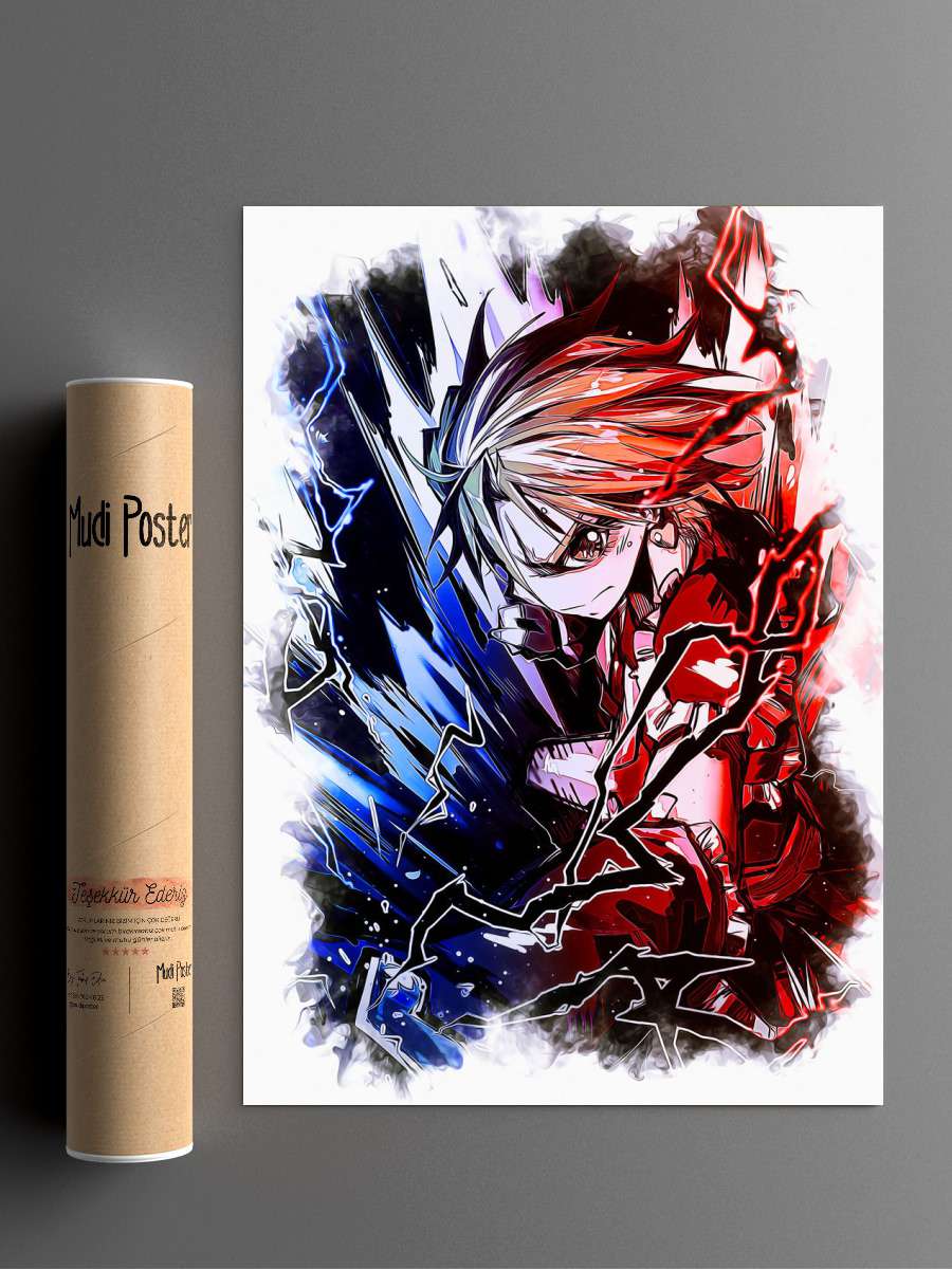 Misumi Nagisa Cure Black Anime Poster Çerçevesiz Yüksek Kalite Anime Duvar Poster