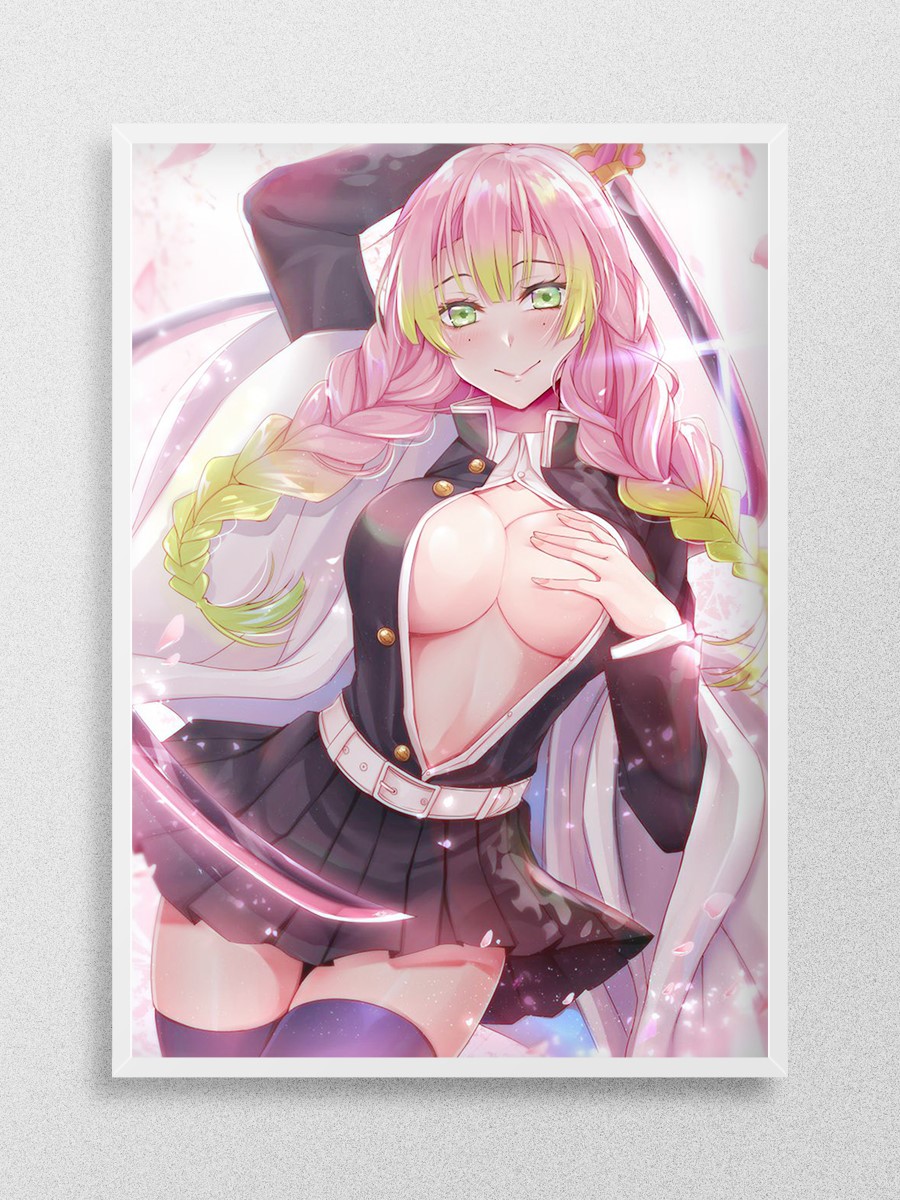 Mitsuri Anime Poster Çerçevesiz Yüksek Kalite Anime Duvar Poster
