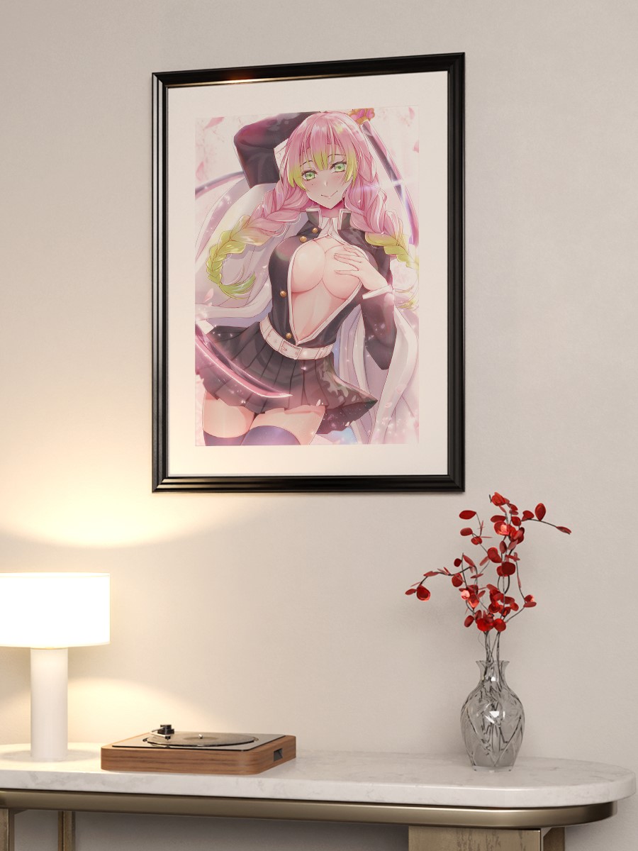 Mitsuri Anime Poster Çerçevesiz Yüksek Kalite Anime Duvar Poster