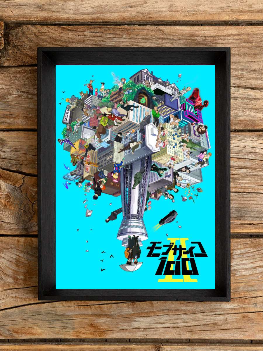 Mob Psycho 100 Anime Poster Çerçevesiz Yüksek Kalite Anime Duvar Poster