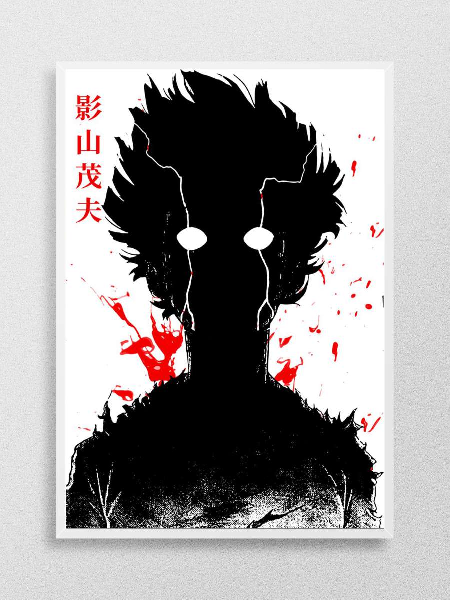 Mob Psycho 100 Anime Poster Çerçevesiz Yüksek Kalite Anime Duvar Poster