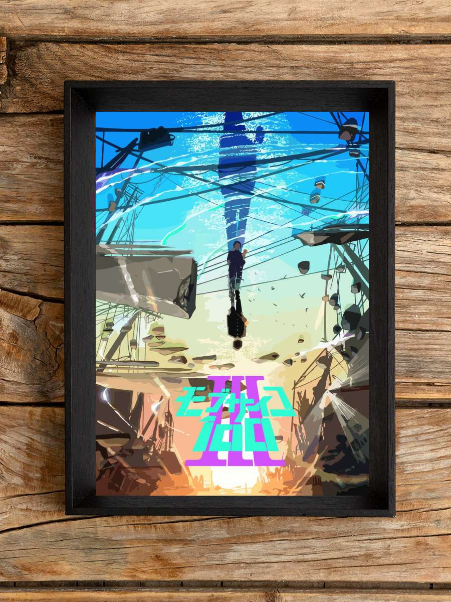 Mob psycho 100 Anime Poster Çerçevesiz Yüksek Kalite Anime Duvar Poster
