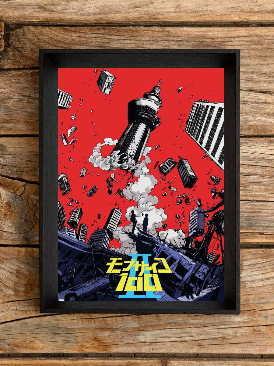 Mob psycho 100 Anime Poster Çerçevesiz Yüksek Kalite Anime Duvar Poster
