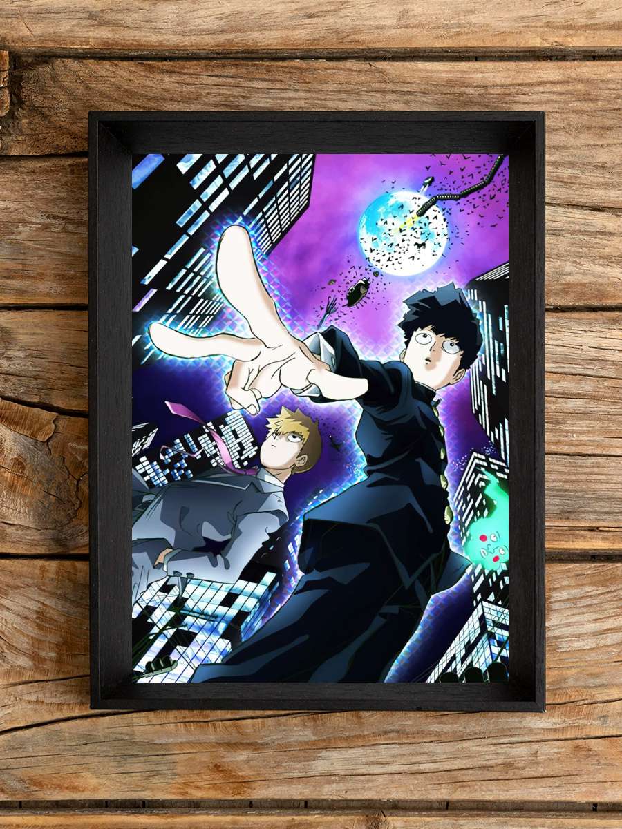 Mob Psycho 100 Anime Poster Çerçevesiz Yüksek Kalite Anime Duvar Poster