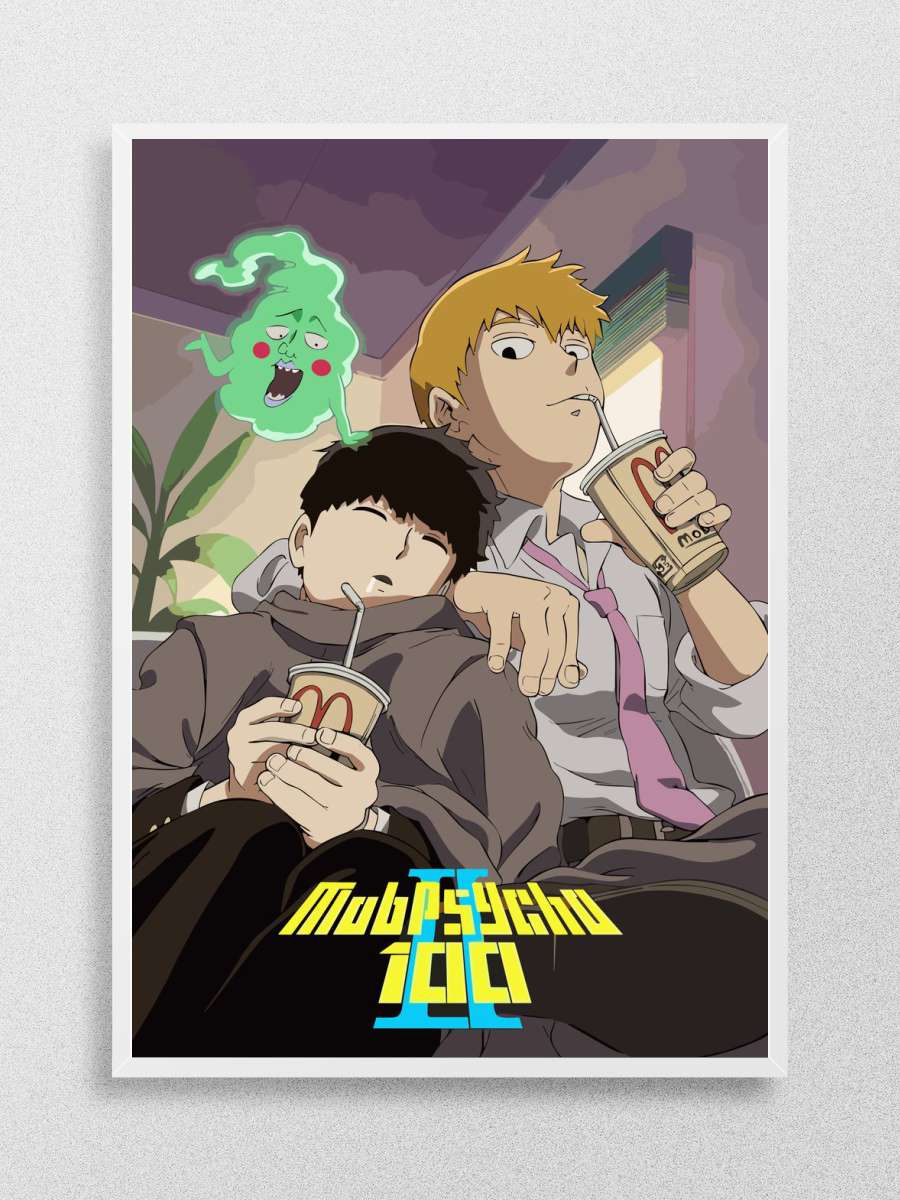 mob psycho Anime Poster Çerçevesiz Yüksek Kalite Anime Duvar Poster