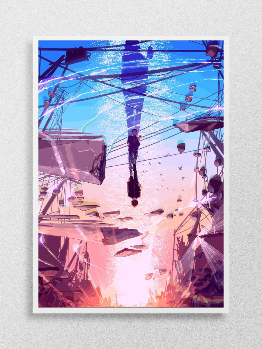 mob psycho Anime Poster Çerçevesiz Yüksek Kalite Anime Duvar Poster