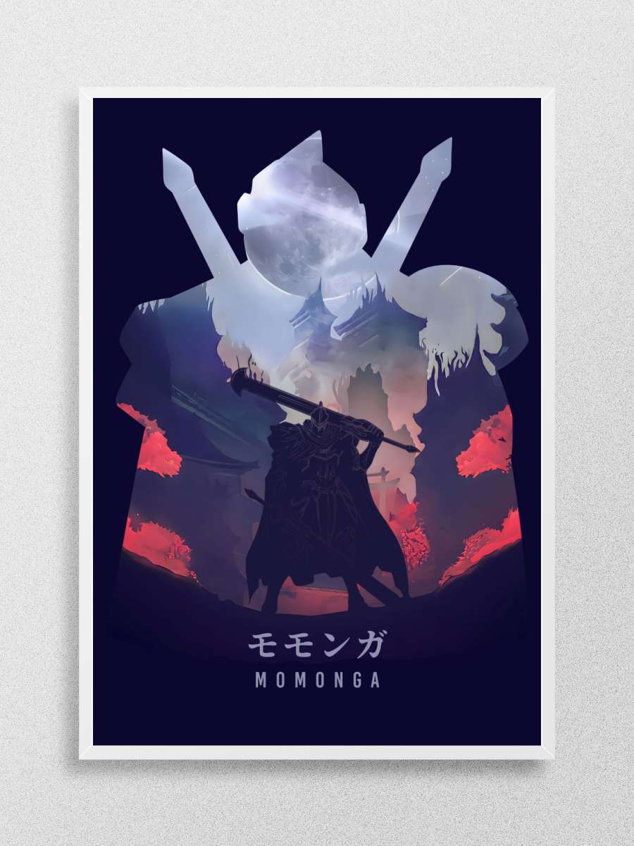 Momonga Overlord Anime Anime Poster Çerçevesiz Yüksek Kalite Anime Duvar Poster