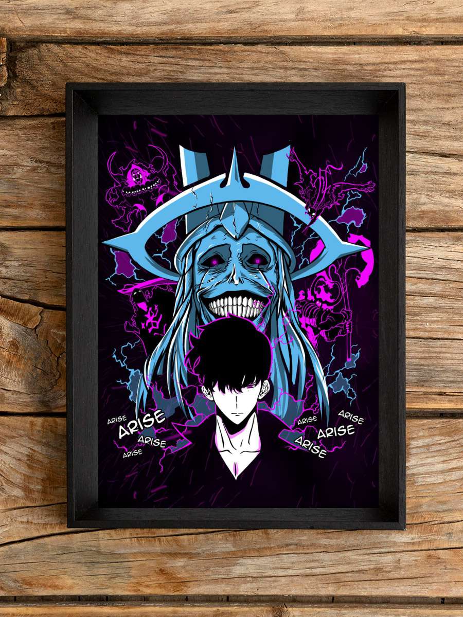 Monarch Of Shadows Anime Poster Çerçevesiz Yüksek Kalite Anime Duvar Poster