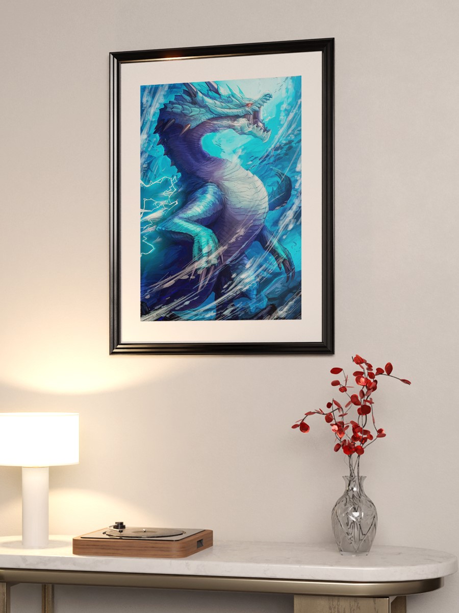 Monster Hunter World Anime Poster Çerçevesiz Yüksek Kalite Anime Duvar Poster