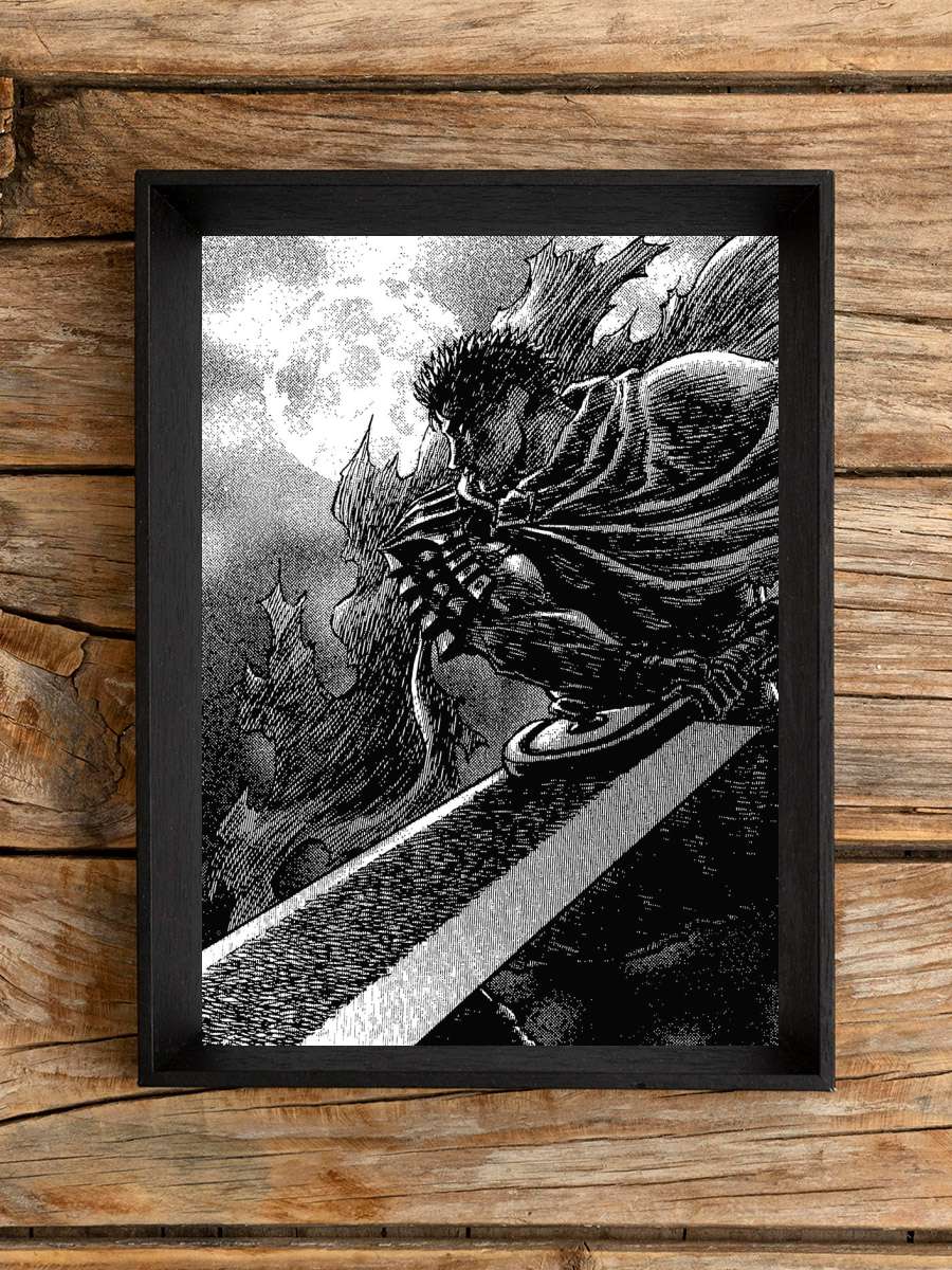 Moon Knight Anime Poster Çerçevesiz Yüksek Kalite Anime Duvar Poster