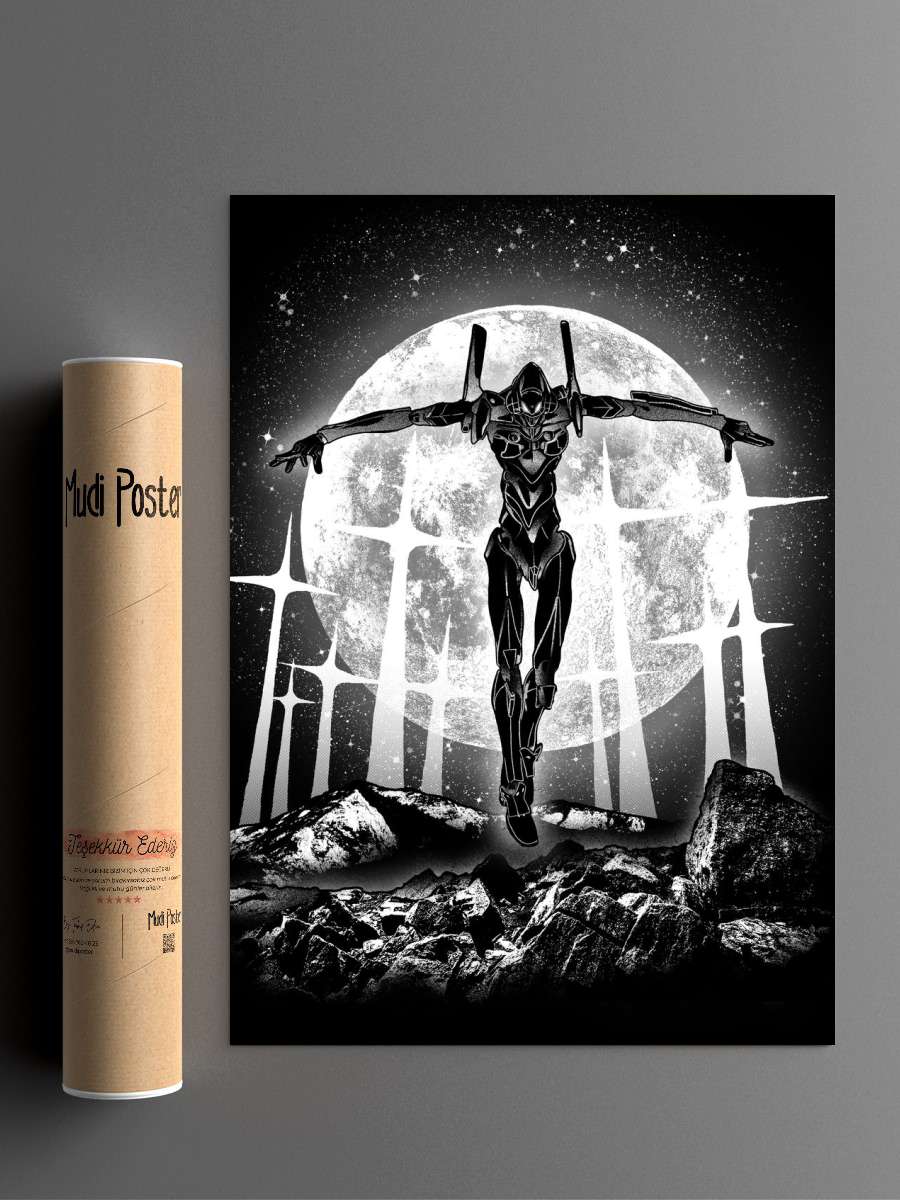 Moonlight Pilot Anime Poster Çerçevesiz Yüksek Kalite Anime Duvar Poster