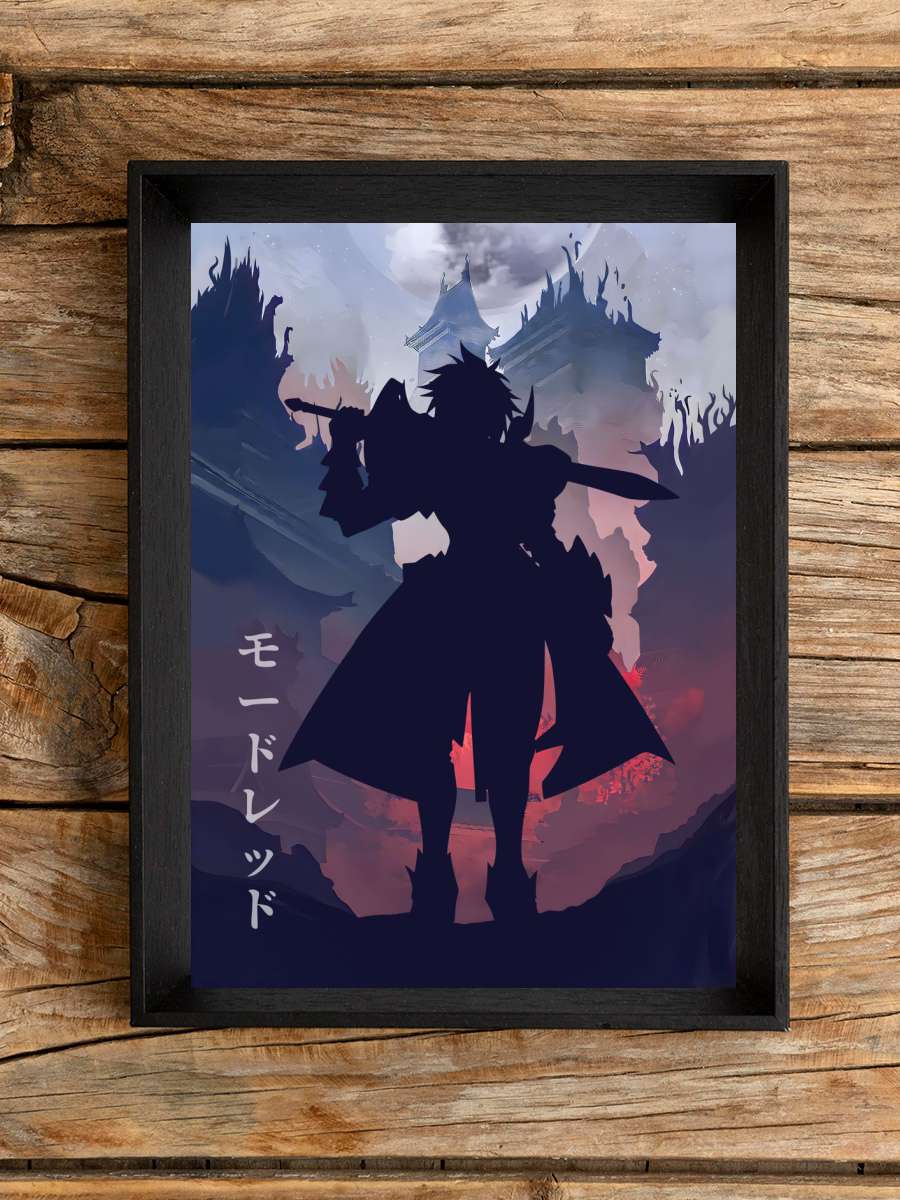 Mordred Fate Anime Anime Poster Çerçevesiz Yüksek Kalite Anime Duvar Poster