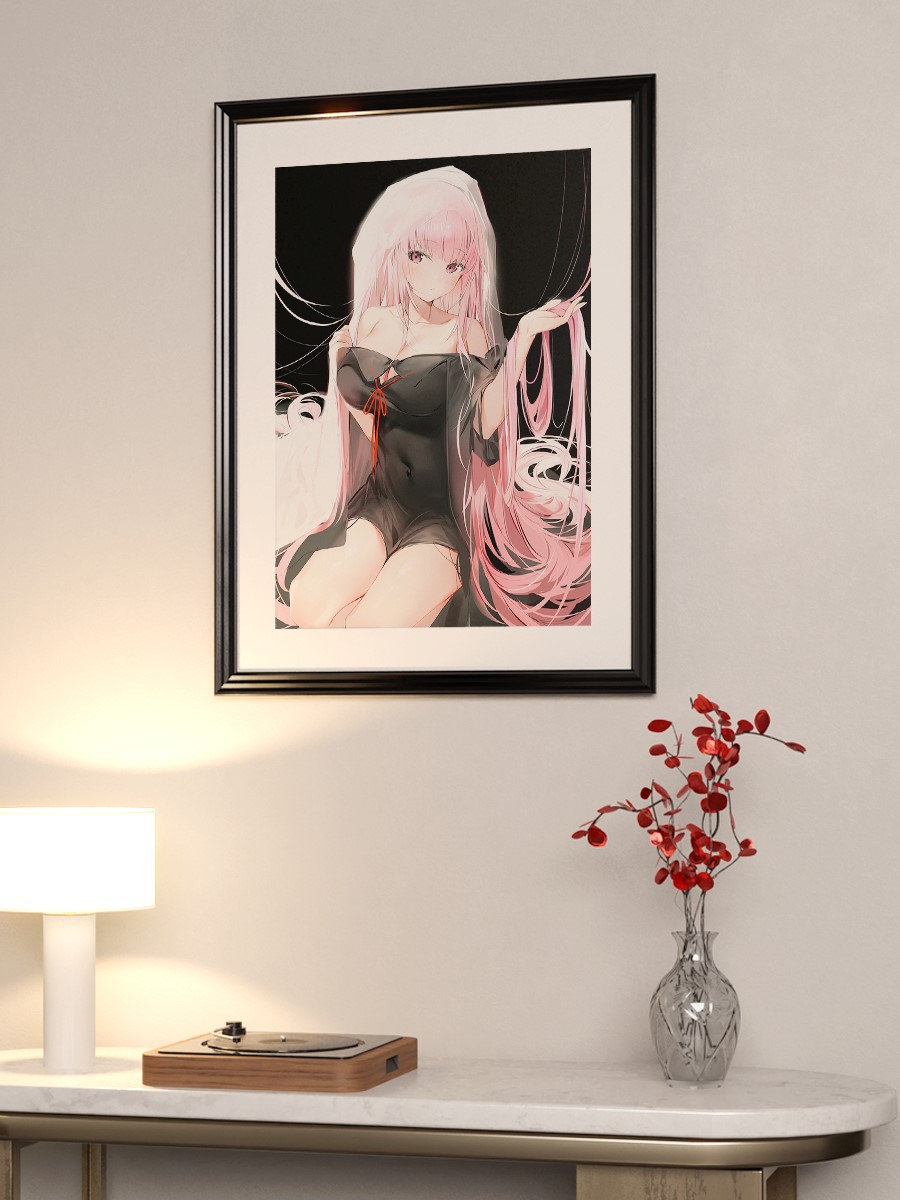 Mori Calliope Reaper Anime Poster Çerçevesiz Yüksek Kalite Anime Duvar Poster