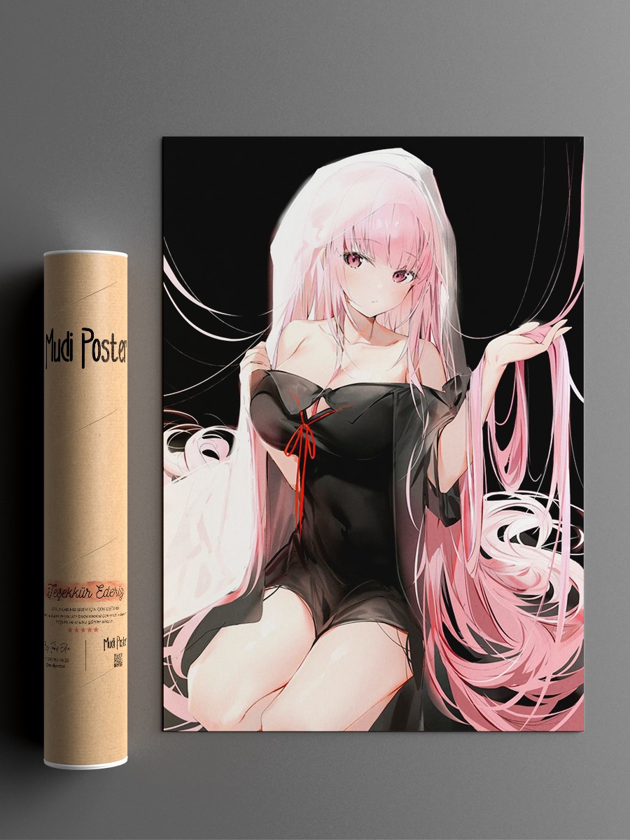 Mori Calliope Reaper Anime Poster Çerçevesiz Yüksek Kalite Anime Duvar Poster