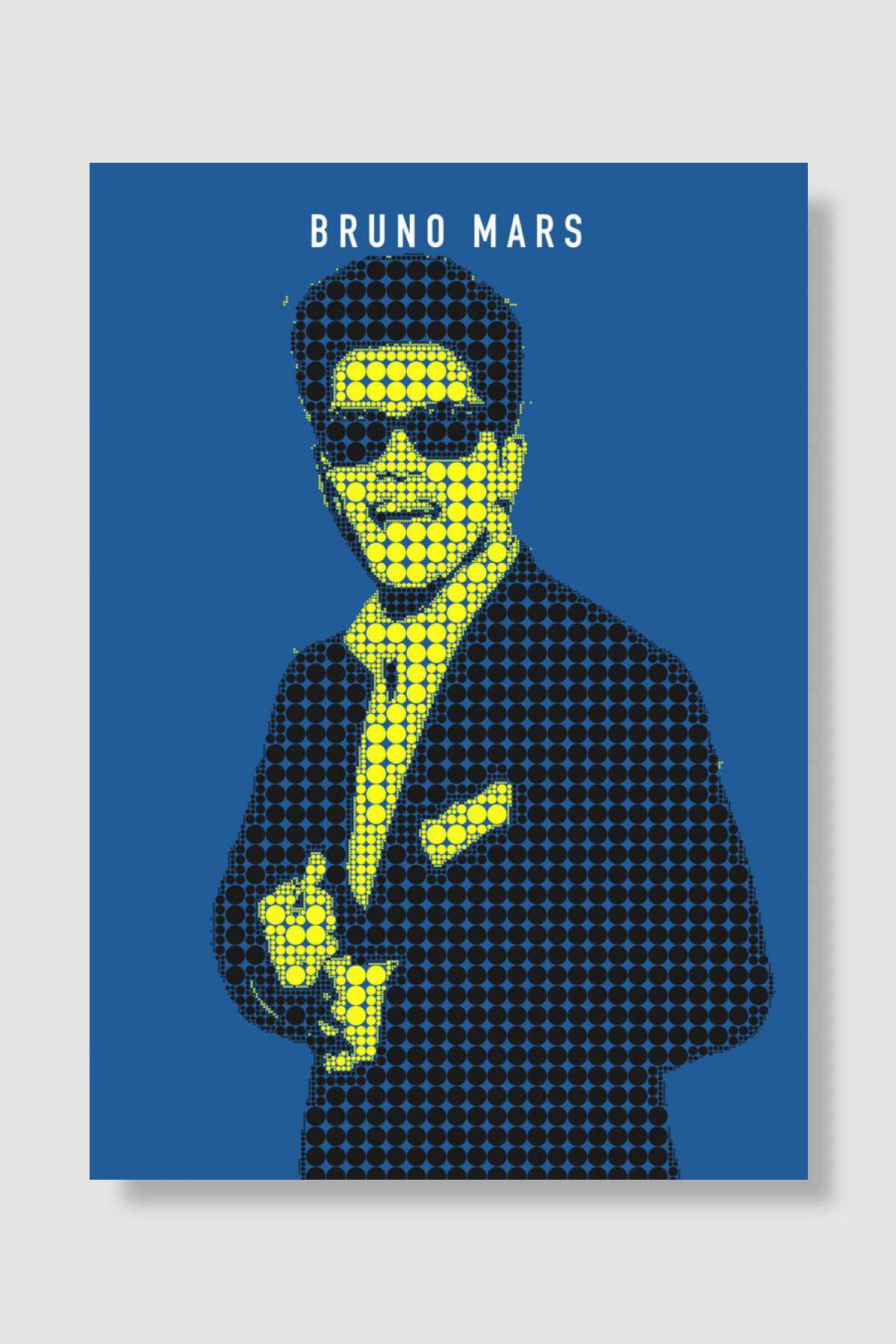 Bruno mars Müzik Poster Çerçevesiz Yüksek Kalite Müzik Afiş Duvar Poster