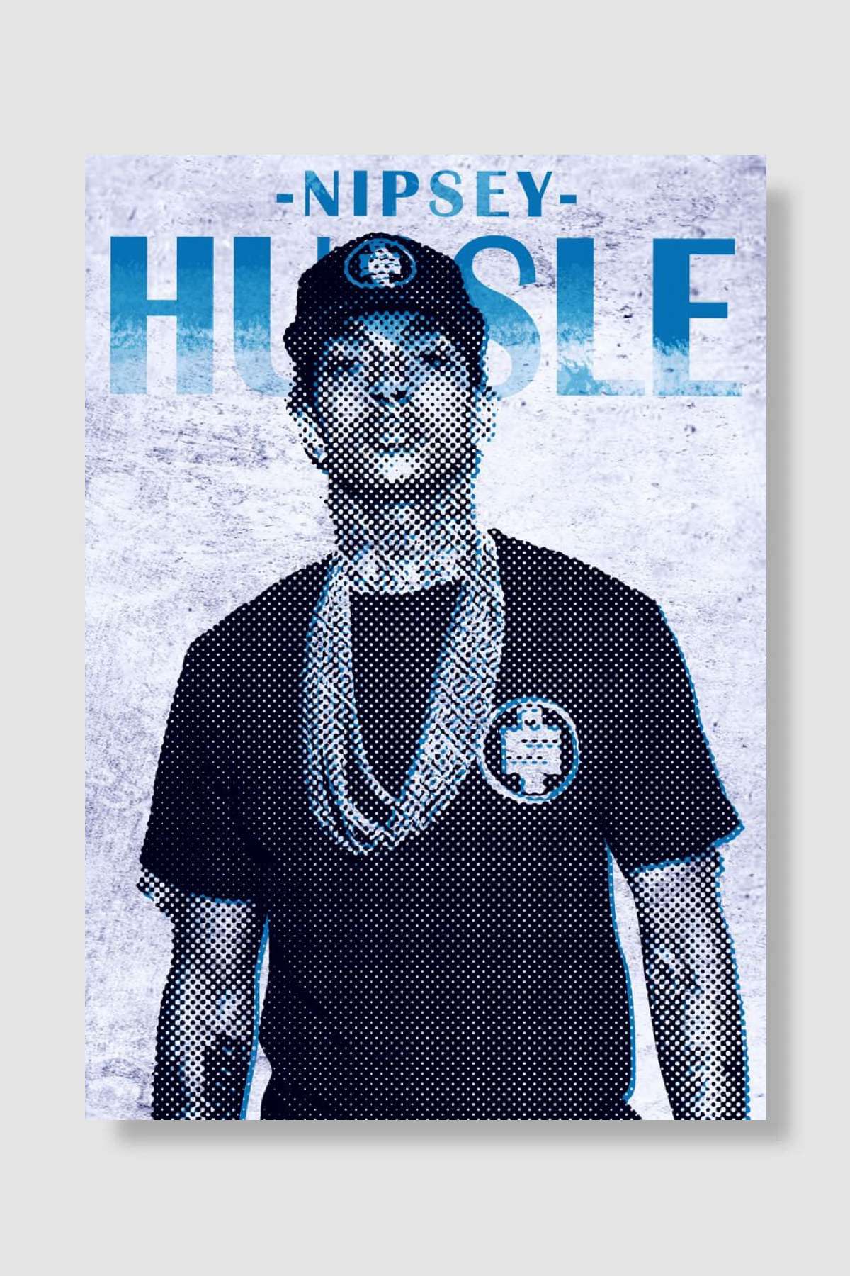 Nipsey Hussle Müzik Poster Çerçevesiz Yüksek Kalite Müzik Afiş Duvar Poster
