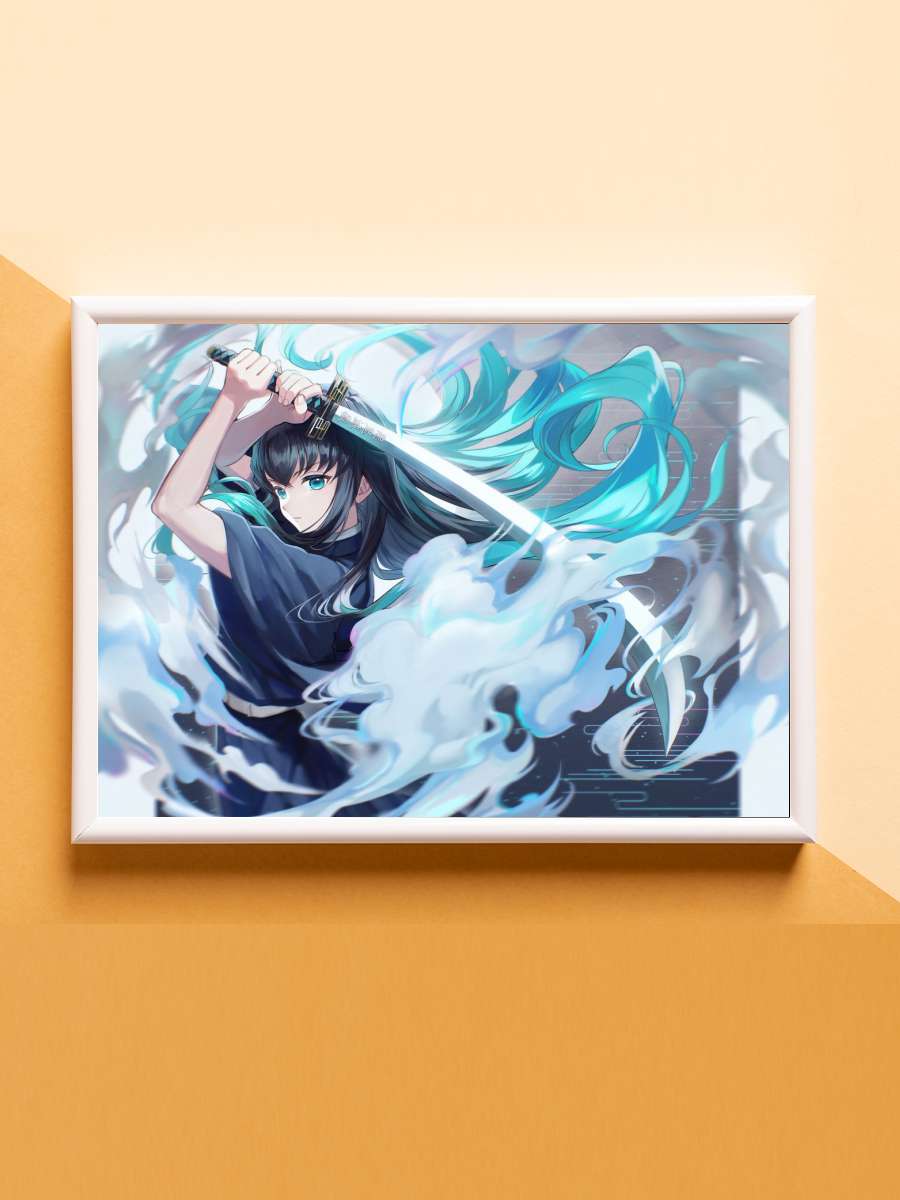 muichiro tokito Anime Poster Çerçevesiz Yüksek Kalite Anime Duvar Poster