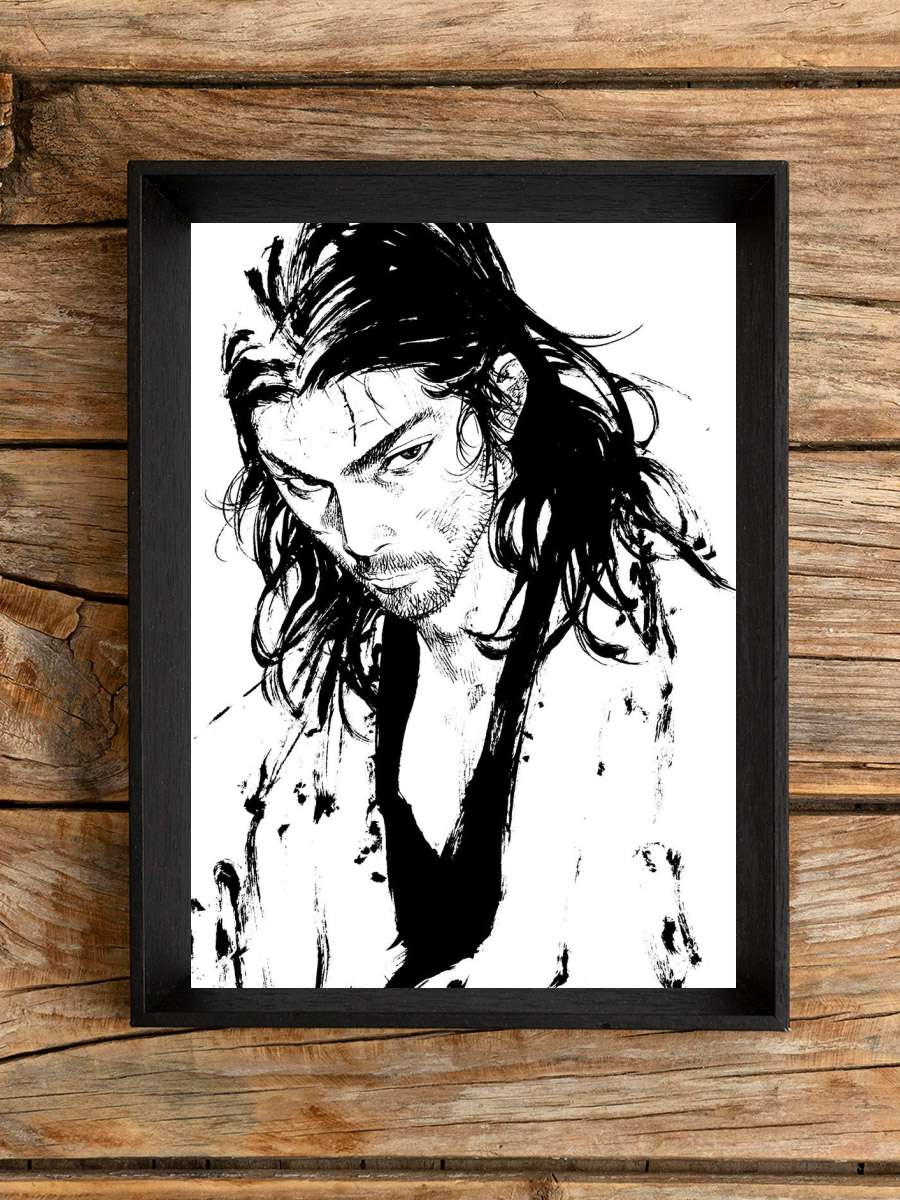 musashi miyamoto Anime Poster Çerçevesiz Yüksek Kalite Anime Duvar Poster