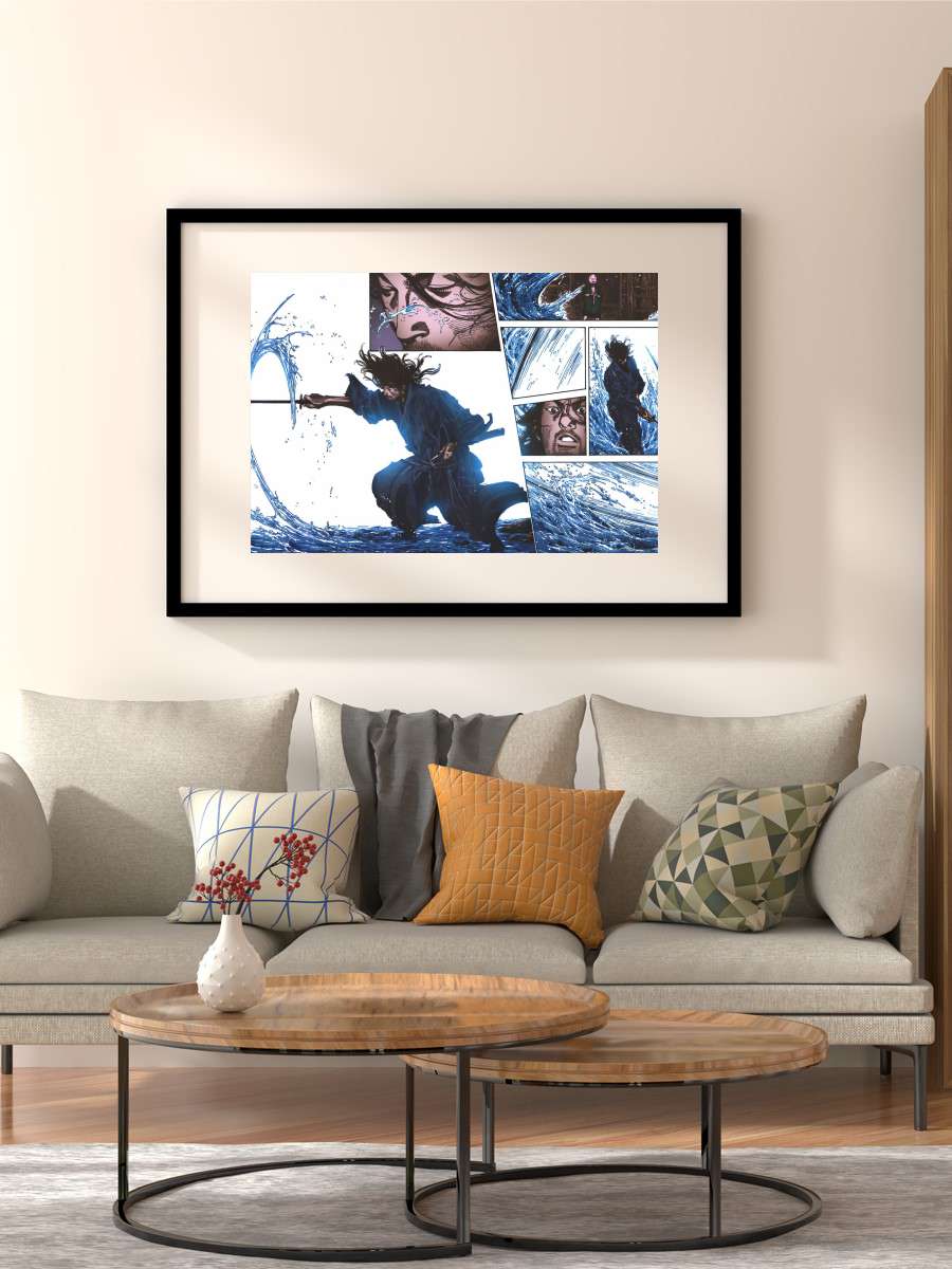 Musashi Anime Poster Çerçevesiz Yüksek Kalite Anime Duvar Poster