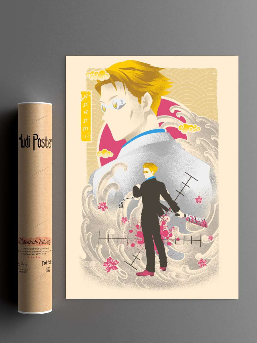 Musha e Nanami Anime Poster Çerçevesiz Yüksek Kalite Anime Duvar Poster