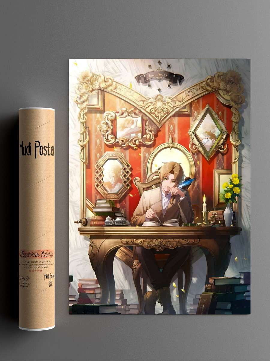 Mushoku tensei anime Anime Poster Çerçevesiz Yüksek Kalite Anime Duvar Poster