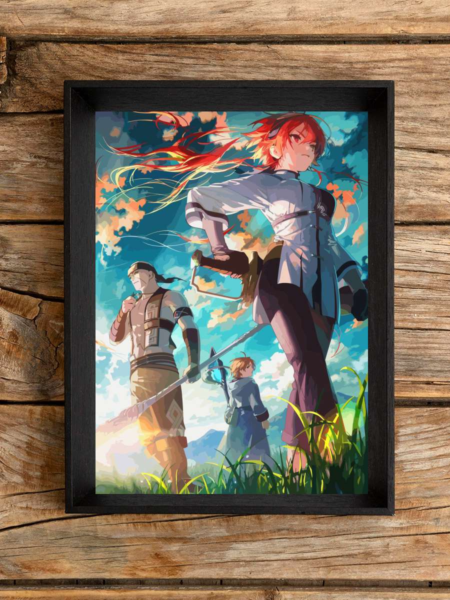 Mushoku Tensei Anime Poster Çerçevesiz Yüksek Kalite Anime Duvar Poster