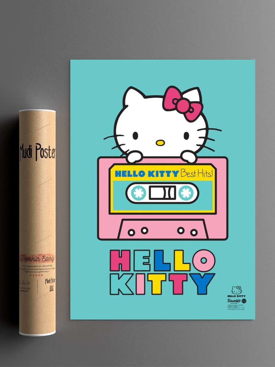 Music Tape Anime Poster Çerçevesiz Yüksek Kalite Anime Duvar Poster