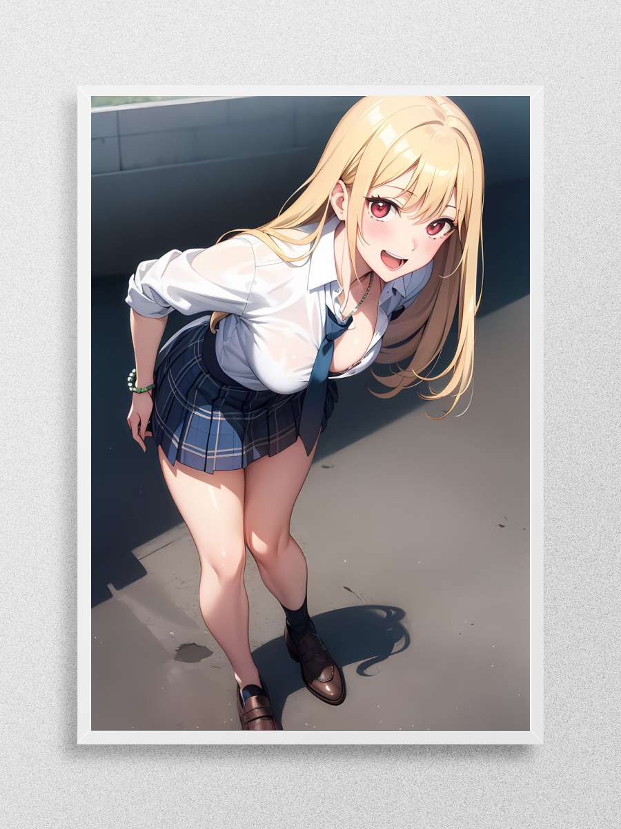 My Dress Up Darling Anime Anime Poster Çerçevesiz Yüksek Kalite Anime Duvar Poster