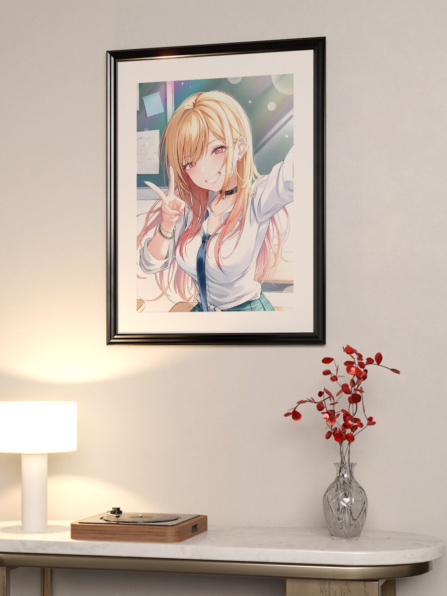 My Dress Up Darling Anime Poster Çerçevesiz Yüksek Kalite Anime Duvar Poster