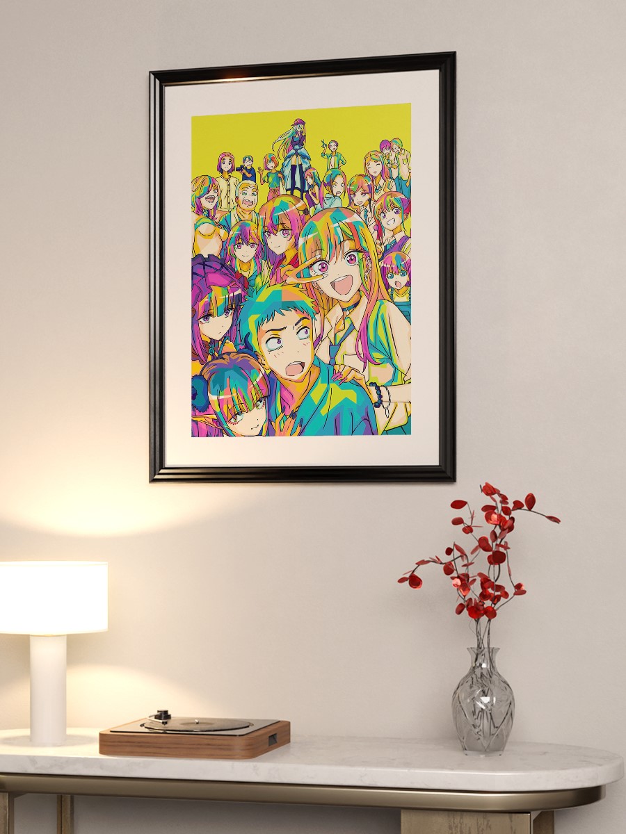 My DressUp Darling Anime Poster Çerçevesiz Yüksek Kalite Anime Duvar Poster