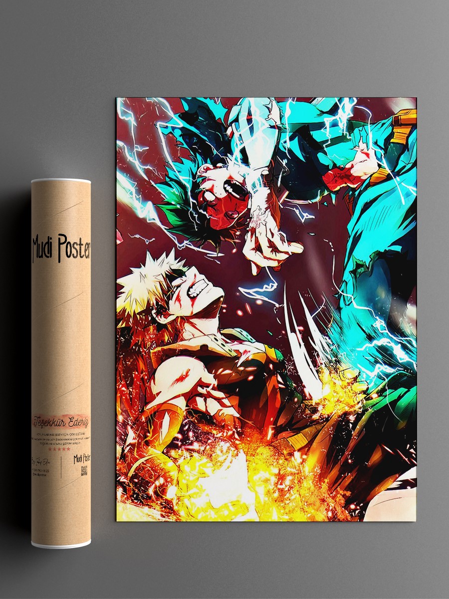 My Hero Academia Poster, Çerçevesiz Tv Film Poster