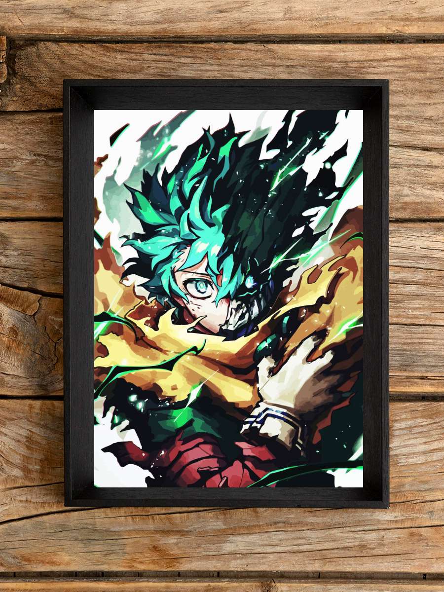 My Hero Academia Art Anime Poster Çerçevesiz Yüksek Kalite Anime Duvar Poster