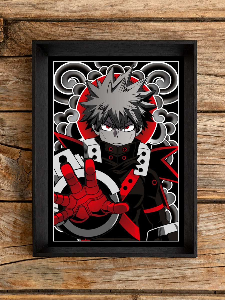 My Hero Academia Bakugo Anime Poster Çerçevesiz Yüksek Kalite Anime Duvar Poster