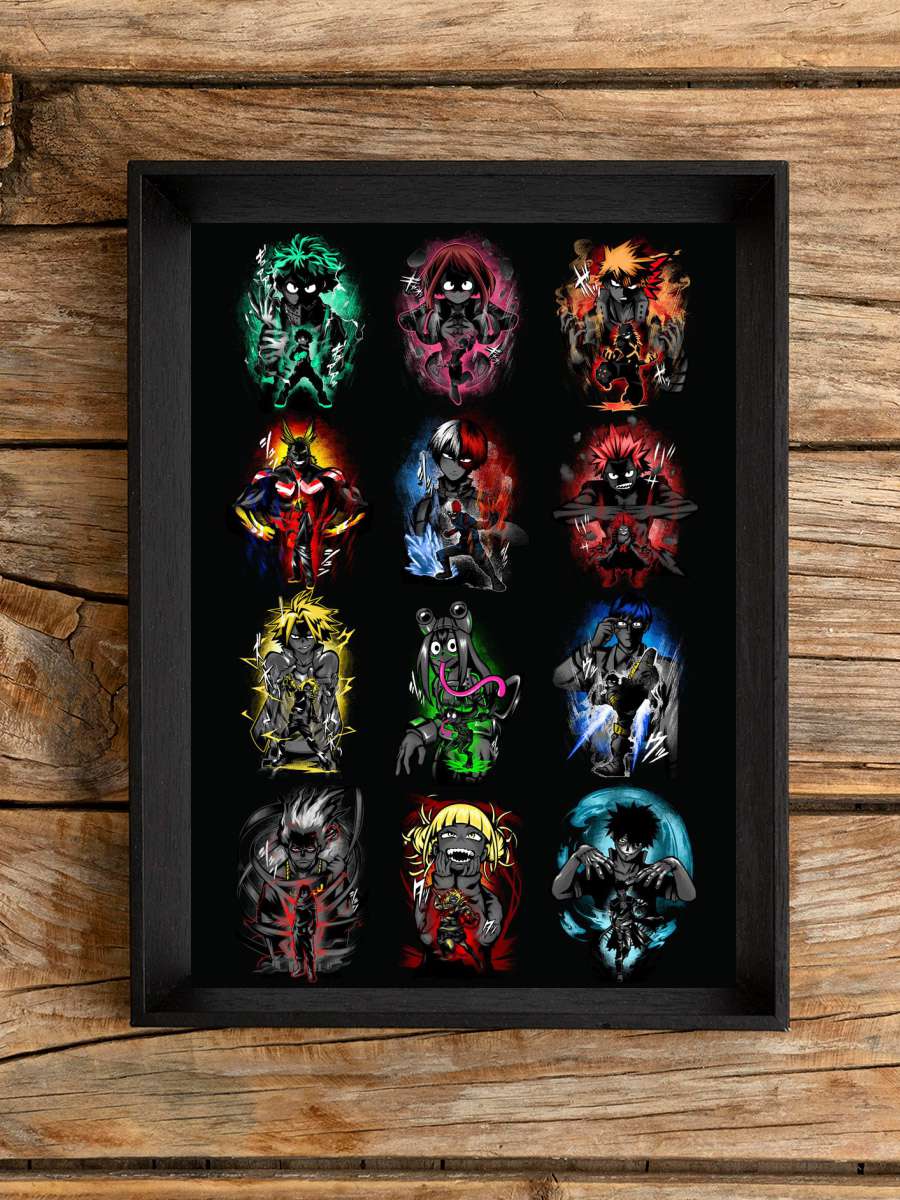 My Hero Academia Complete Anime Poster Çerçevesiz Yüksek Kalite Anime Duvar Poster