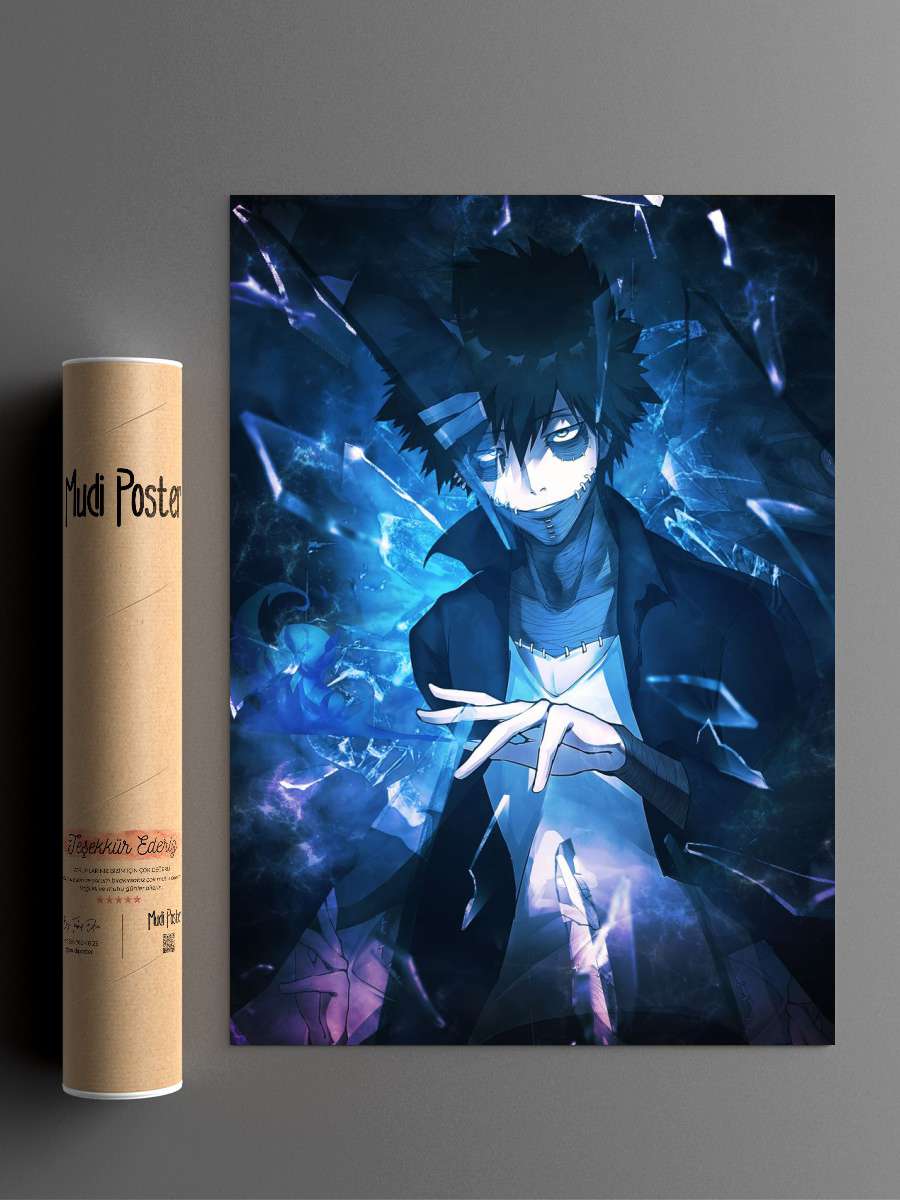 My Hero Academia Dabi Anime Poster Çerçevesiz Yüksek Kalite Anime Duvar Poster