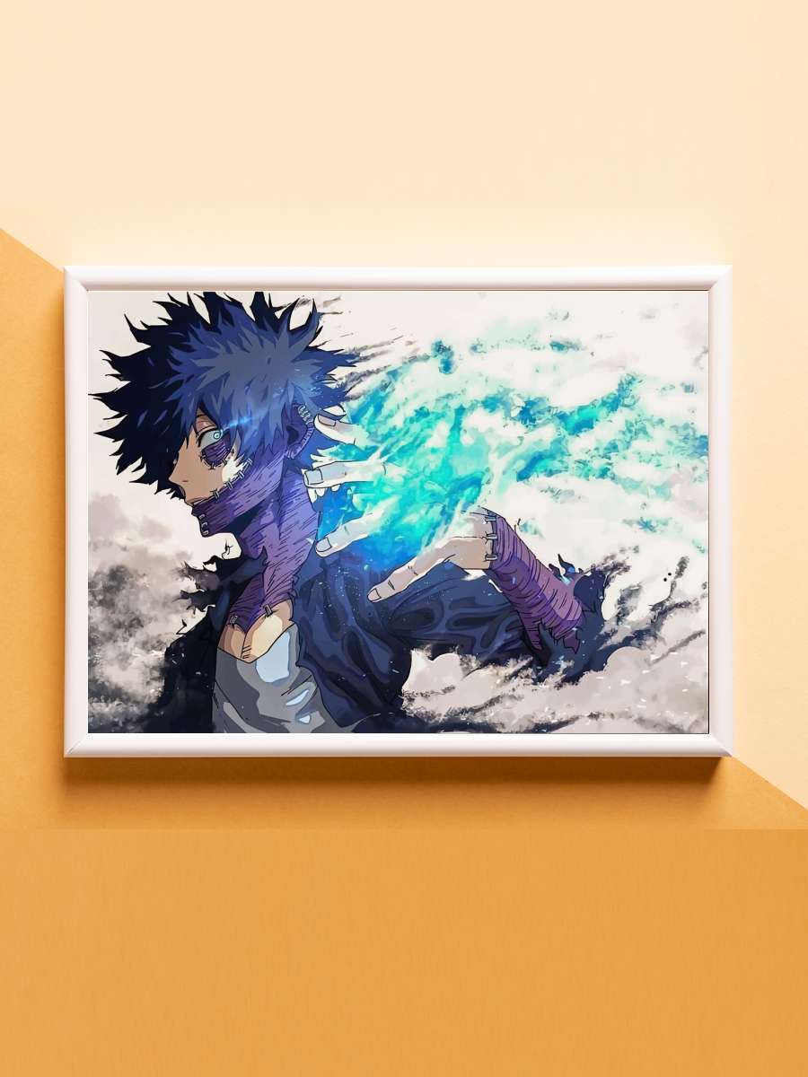 my hero academia dabi Anime Poster Çerçevesiz Yüksek Kalite Anime Duvar Poster