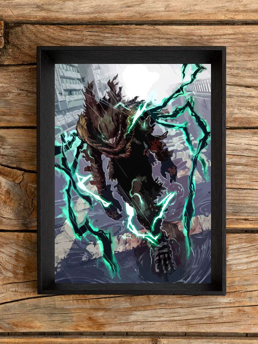 my hero academia deku Anime Poster Çerçevesiz Yüksek Kalite Anime Duvar Poster