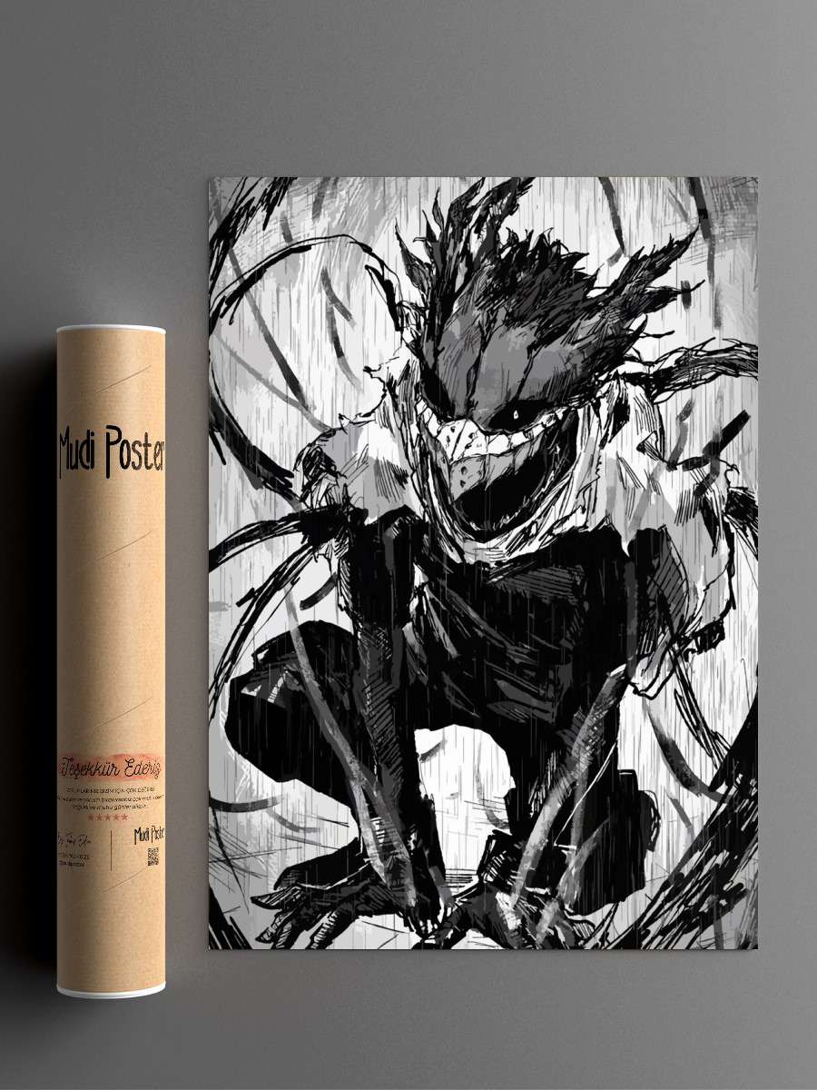 My Hero Academia Manga Anime Poster Çerçevesiz Yüksek Kalite Anime Duvar Poster