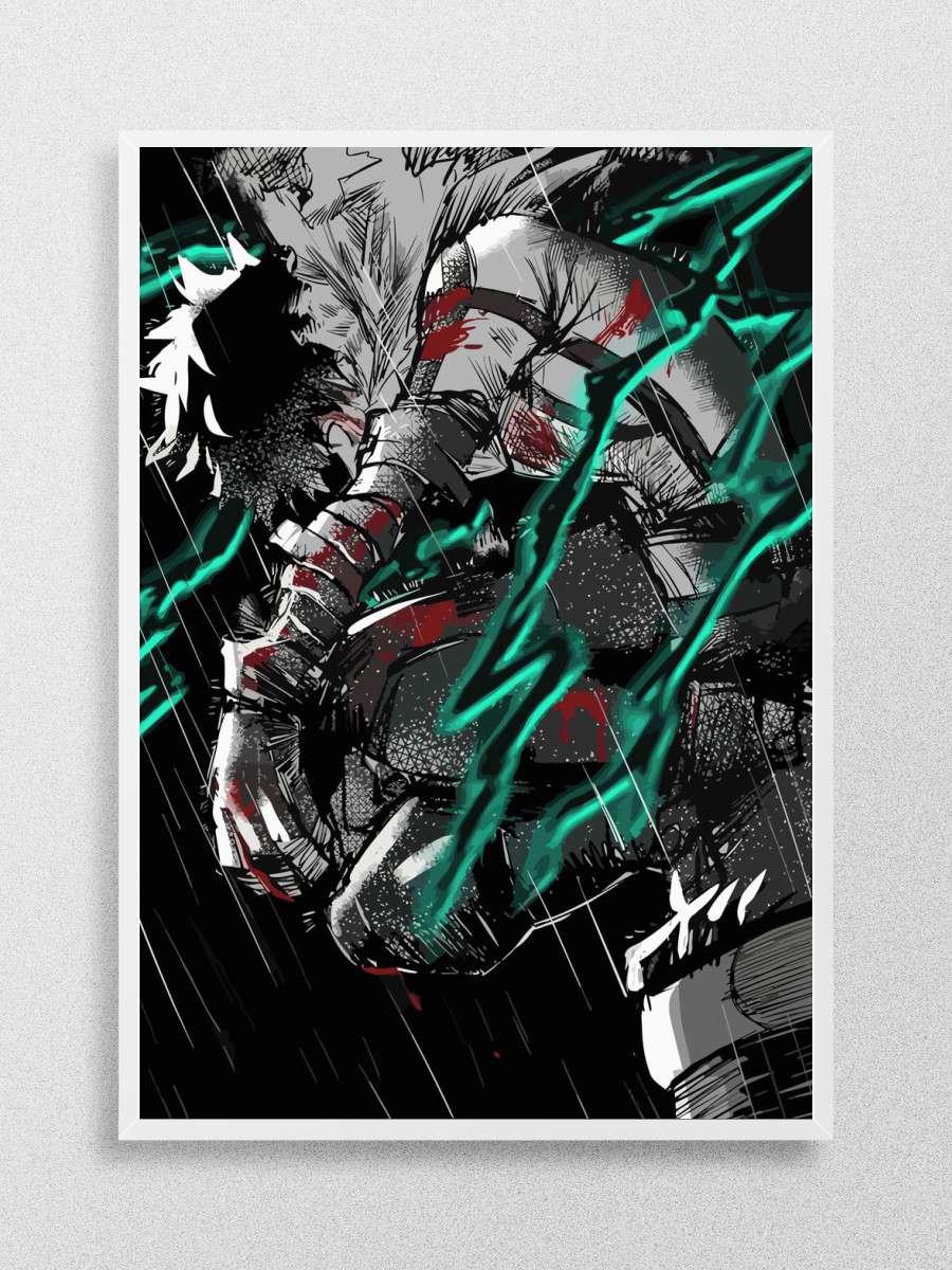 My Hero Academia Anime Poster Çerçevesiz Yüksek Kalite Anime Duvar Poster