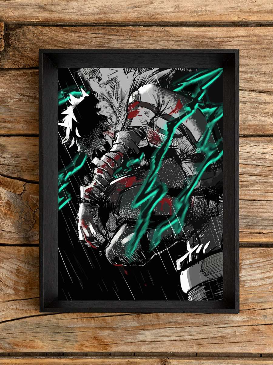My Hero Academia Anime Poster Çerçevesiz Yüksek Kalite Anime Duvar Poster