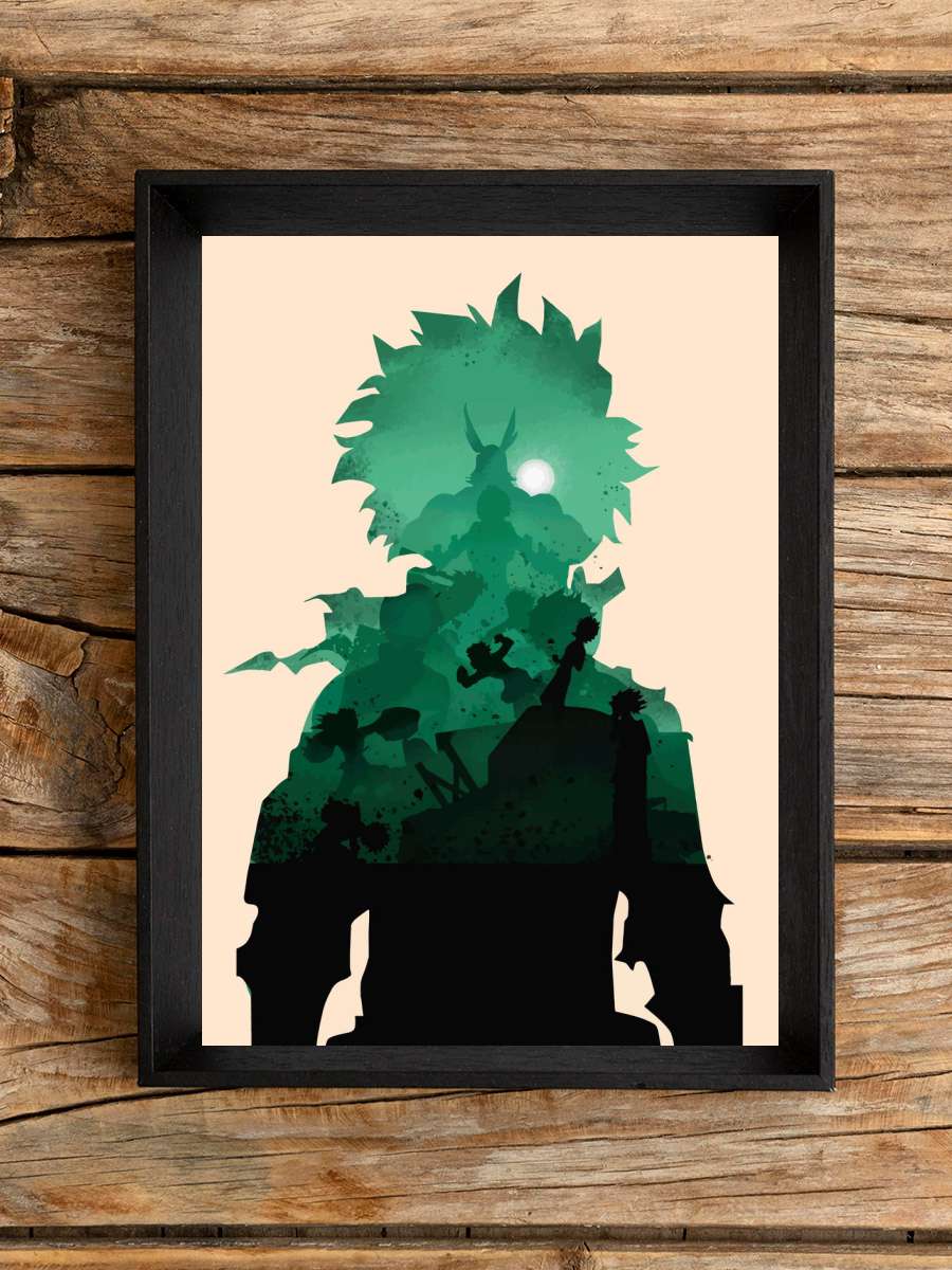 My Hero Academia Anime Poster Çerçevesiz Yüksek Kalite Anime Duvar Poster