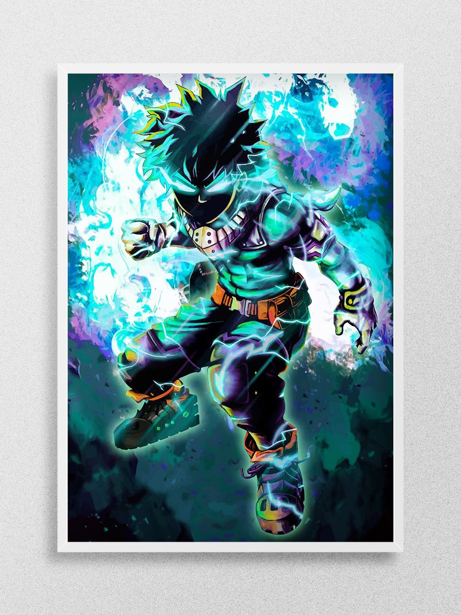 My Hero Academia  Anime Poster Çerçevesiz Yüksek Kalite Anime Duvar Poster