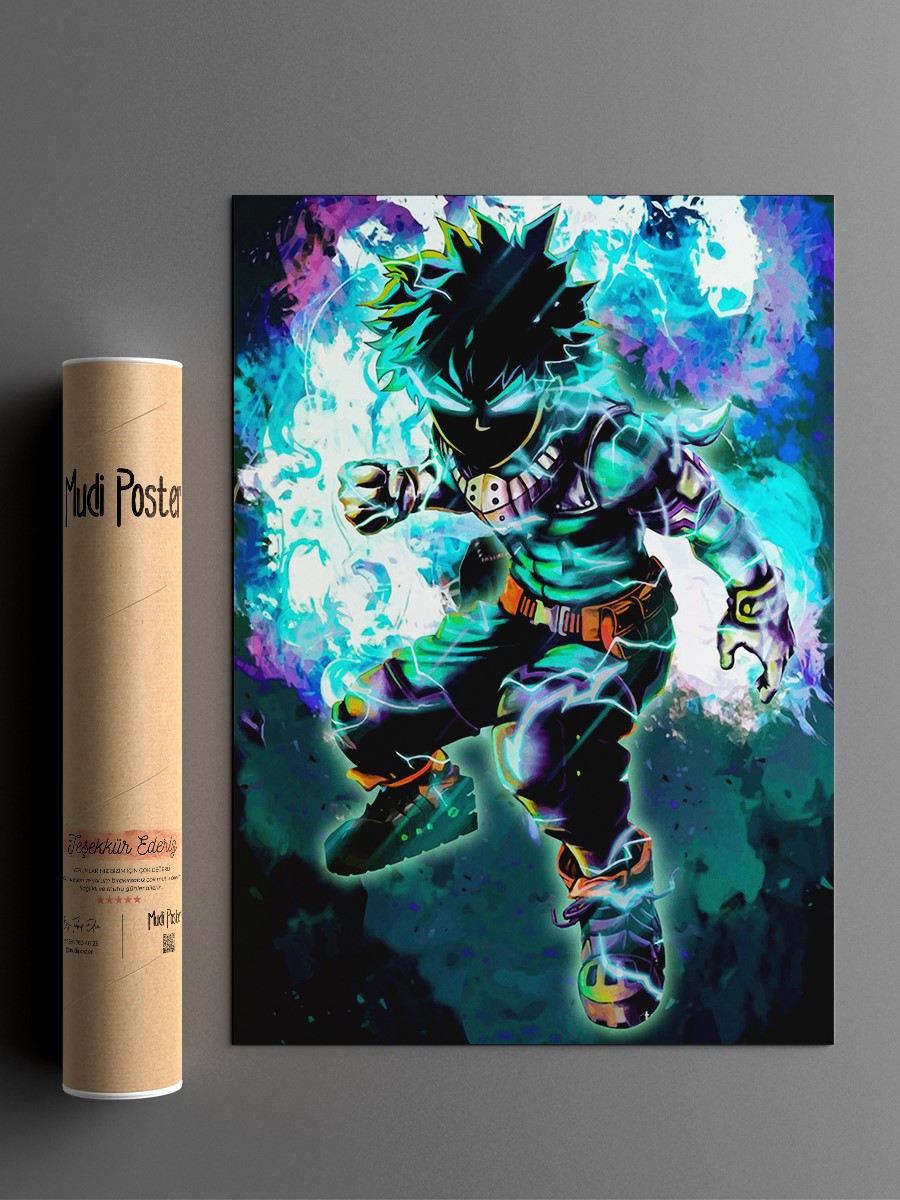 My Hero Academia  Anime Poster Çerçevesiz Yüksek Kalite Anime Duvar Poster