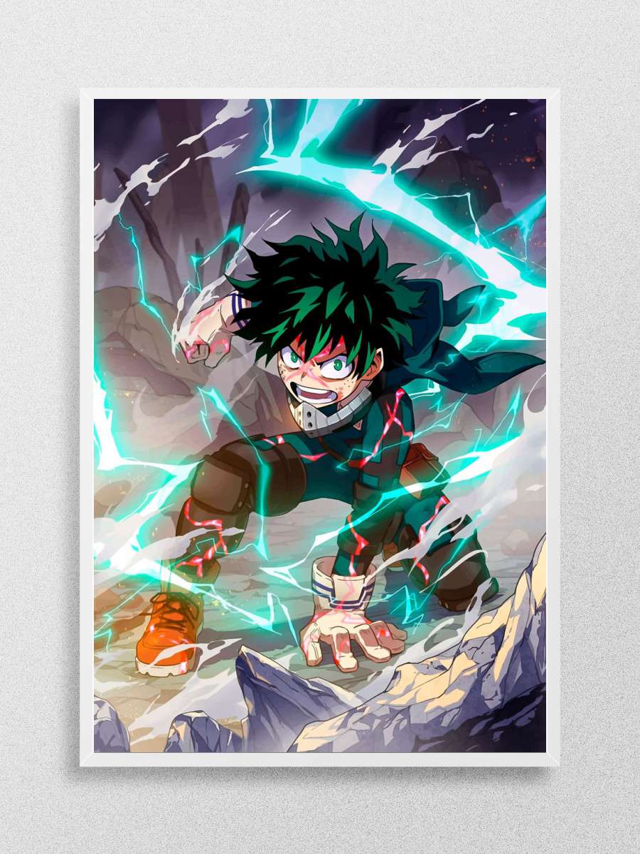 My Hero Academia Anime Poster Çerçevesiz Yüksek Kalite Anime Duvar Poster
